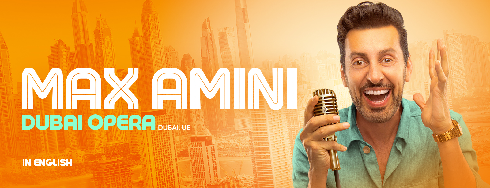 Max Amini Live in Dubai! (In English)