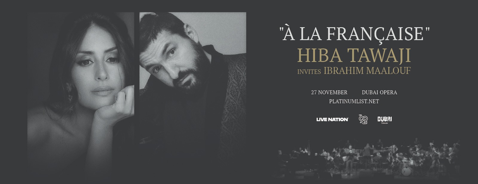Hiba Tawaji & Ibrahim Maalouf – A la Française at Dubai Opera