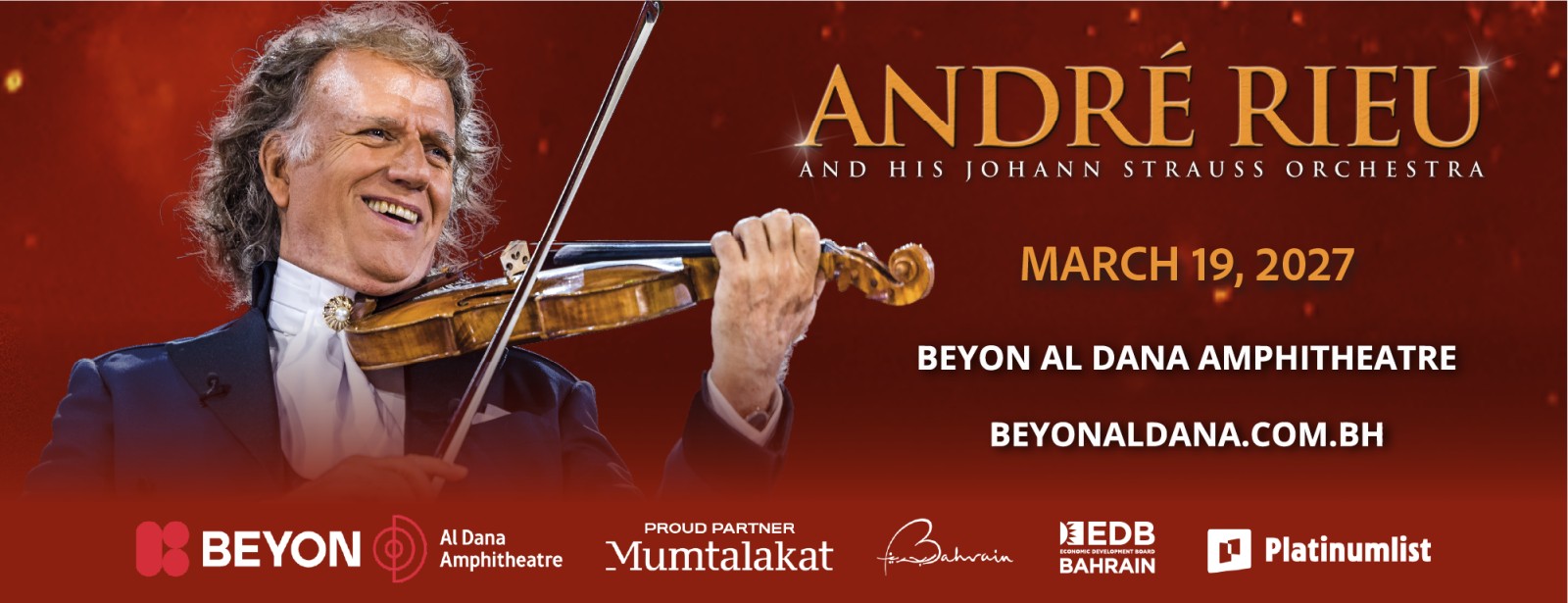 أندريه ريو في مسرح بيون الدانة، البحرين