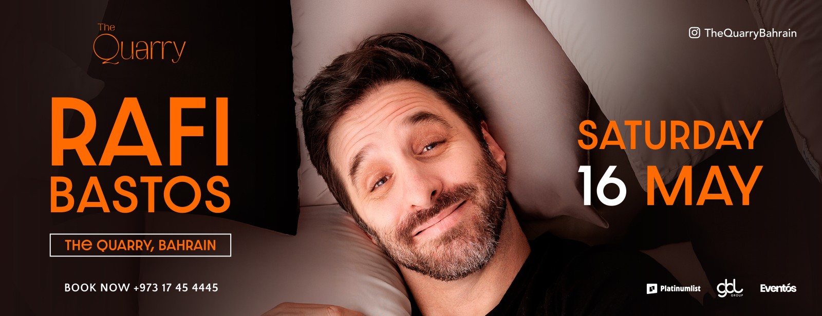 Rafi Bastos live at The Quarry