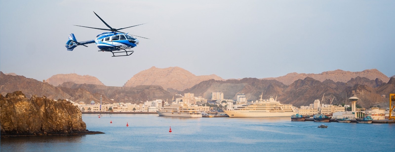 Muscat Helicopter Tour