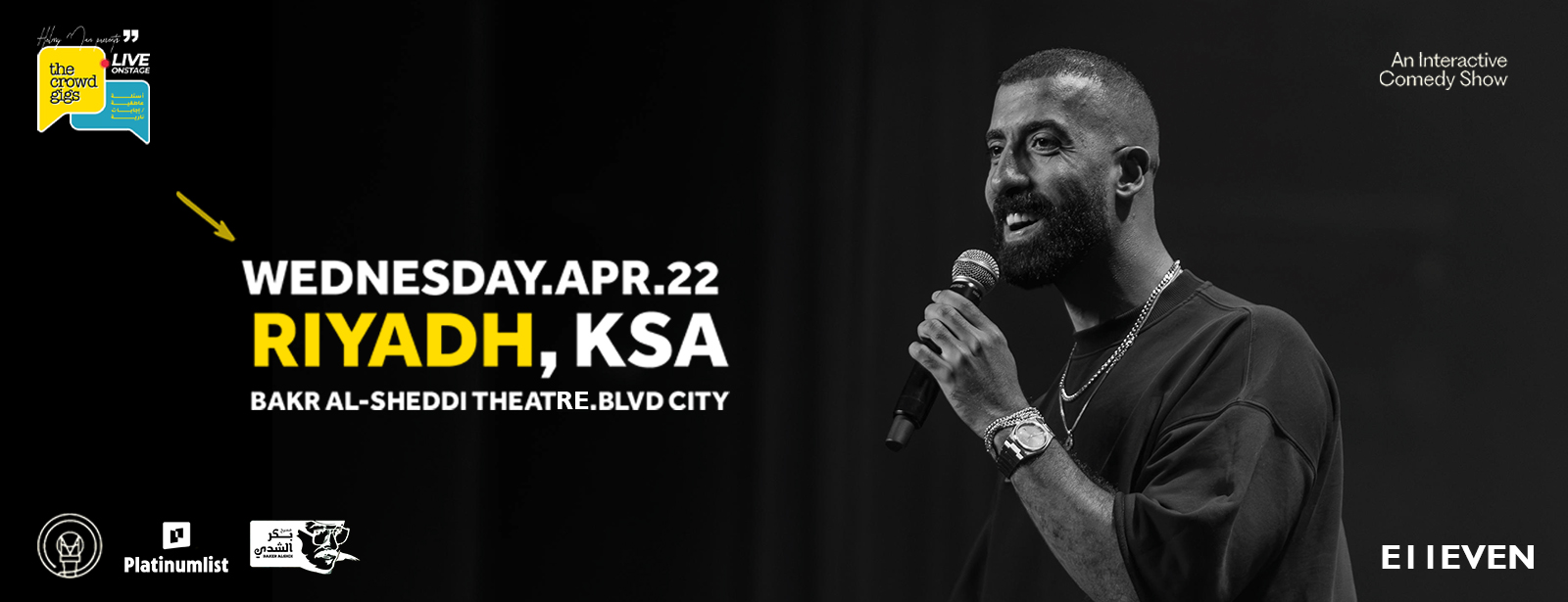 Crowd Gigs by Mohamed Helmy in Riyadh