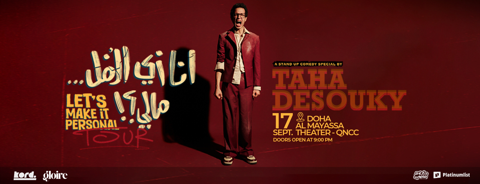 Taha Desouky - Stand Up Comedy Show in Doha