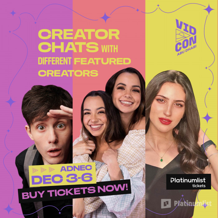 VidCon Abu Dhabi 2021 in Abu Dhabi : Galerie de photos zmo0p3 VidCon Abu Dhabi 2021 in Abu Dhabi : Galerie de photos zmo0p3