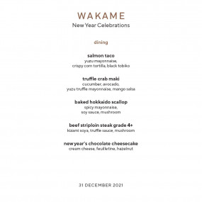 Celebrate the New Year in style at Wakame! in Dubai : Galerie de photos 3j82jz Celebrate the New Year in style at Wakame! in Dubai : Galerie de photos 3j82jz