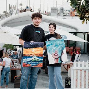 Painting Event ART fem in Dubai : Galerie de photos nkyexz