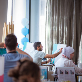 ART fem Painting Event in Abu Dhabi: Gallery Photo 3d42k3