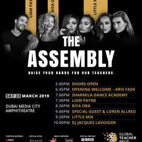 n15763 استديو الصور :دبي في The Assembly - Global Teacher Prize Concert with Liam Payne, Rita Ora and Little Mix