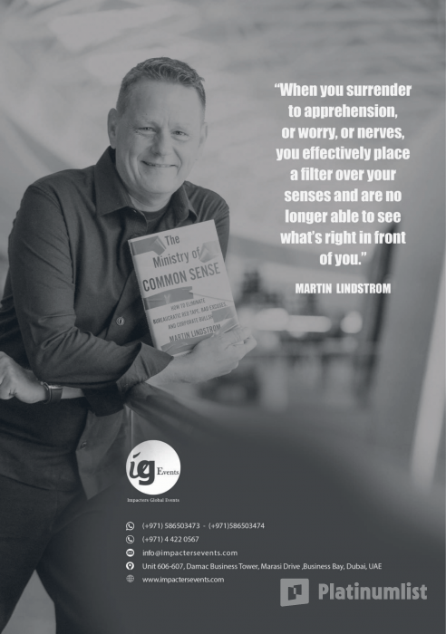 3jk0oj استديو الصور :دبي في منتدى قادة المستقبل مع مارتن ليندستروم في دبي