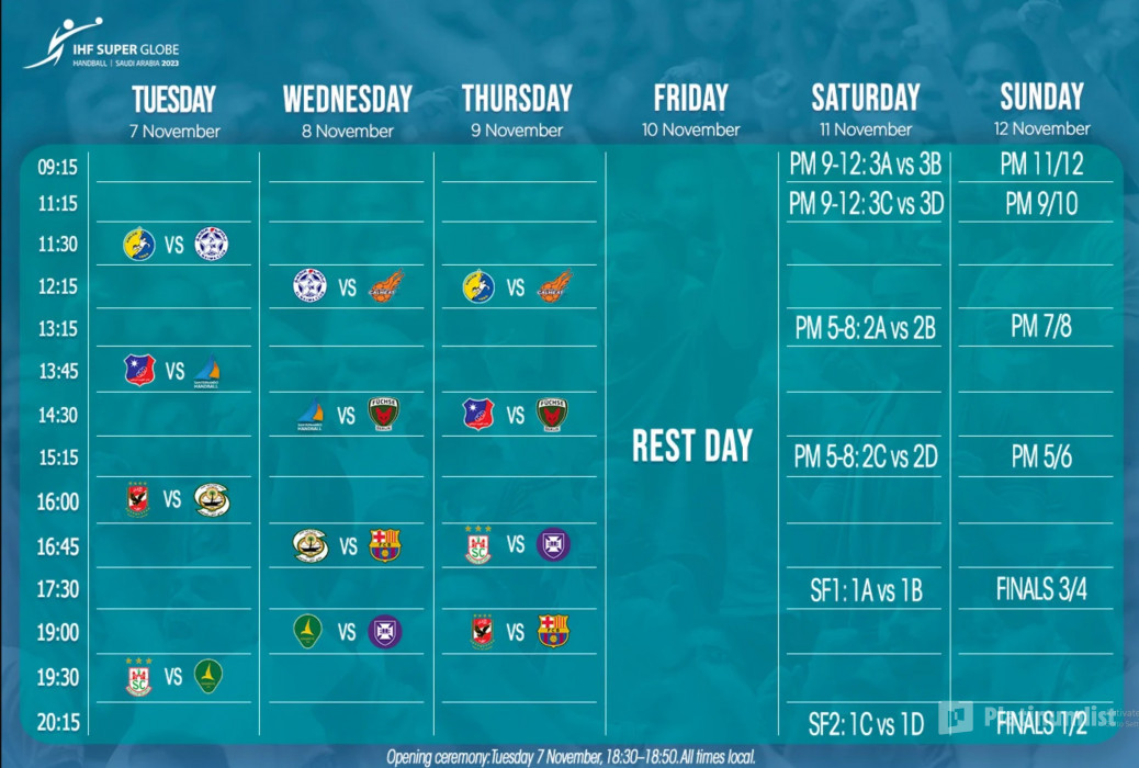 IHF Super Globe Handball 2023 in Dammam in Dammam: Gallery Photo nk5g7q