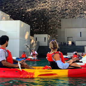 Guided Kayak Tour at Louvre Abu Dhabi in Abu Dhabi: Gallery Photo nk51xq