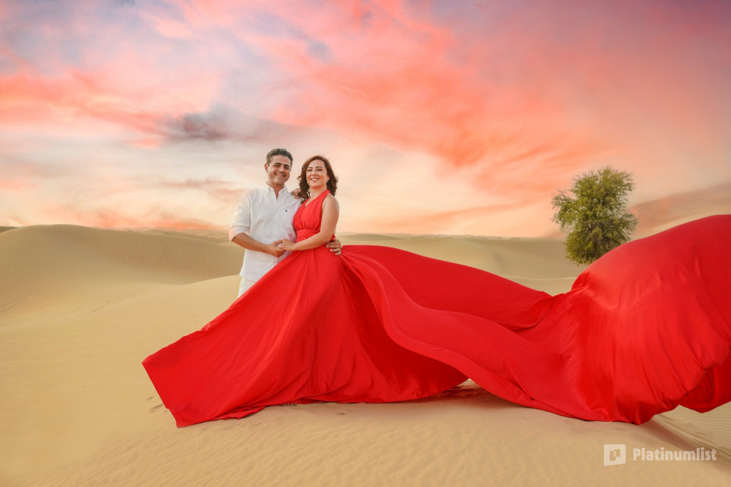 Dubai Desert Flying Dress Videography Tour in Dubai : Galerie de photos zm45v8