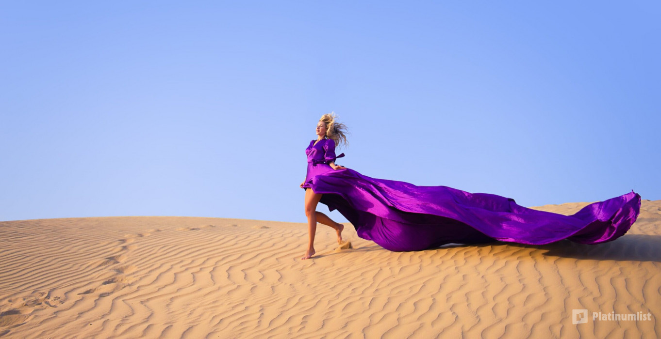 Dubai Desert Flying Dress Videography Tour in Dubai : Galerie de photos z91xgq