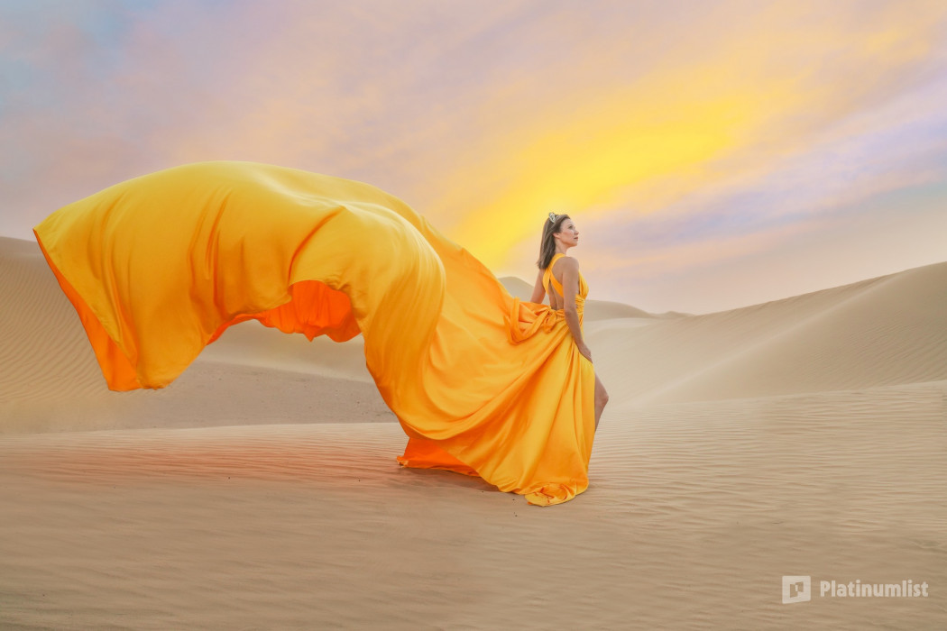 Dubai Desert Flying Dress Videography Tour in Dubai: Gallery Photo n08169