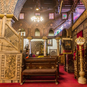 Old Cairo with the hanging church, Coptic Museum, and Sultan Hassan Mosque in Cairo : Galerie de photos 3pexde