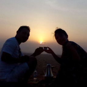 Photo de Sunrise and Wildlife Experience in the Desert dans Dubai : Galerie Photo 3dkjke