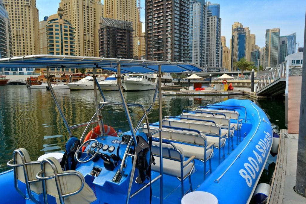 Photo de Speed Boat at Dubai Marina by Splash Tours dans Dubai : Galerie Photo 3e5x7b
