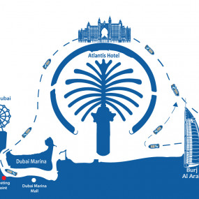 Photo de Speed Boat at Dubai Marina by Splash Tours dans Dubai : Galerie Photo 38v726