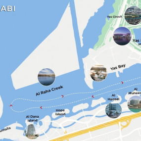 zm4x1y استديو الصور :أبوظبي في رحلة بحرية بالداو لمشاهدة معالم جزيرة ياس في أبوظبي