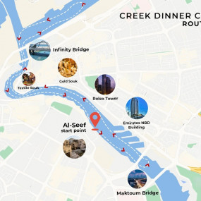 Dubai Creek Luxury Dinner Dhow Cruise in Dubai : Galerie de photos 3qb508