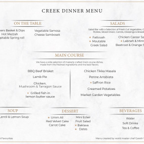 Dubai Creek Luxury Dinner Dhow Cruise in Dubai : Galerie de photos 3y5r01