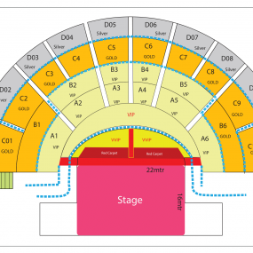 Neha Kakkar Live in Qatar 2024 in Doha : Galerie de photos 34k5ry