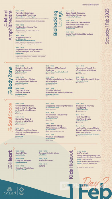 Kayan Wellness Festival 2025 in Abu Dhabi in Abu Dhabi: Gallery Photo z7ybbw
