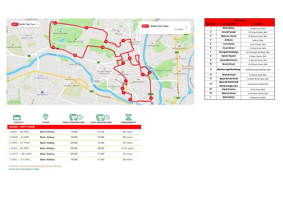 Hop on Hop off Bath in Bath: Gallery Photo 3e7opq