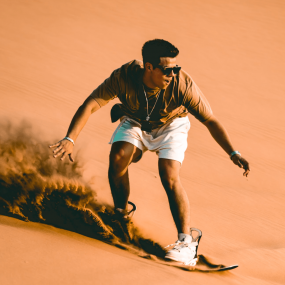 Photo from رحلات السفاري الصحراوية الصباحية في دبي: ركوب الكثبان الرملية والتزلج على الرمال وركوب الجمال in دبي: Gallery Photo 3pjgxx