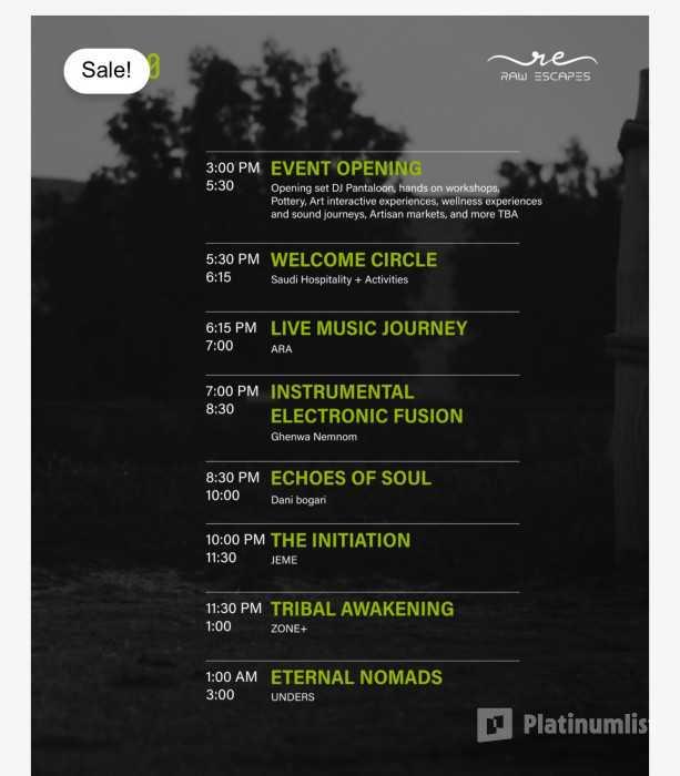 3pjj60 استديو الصور :الرياض في ترايب زيرو × رو إيسكيب في الرياض