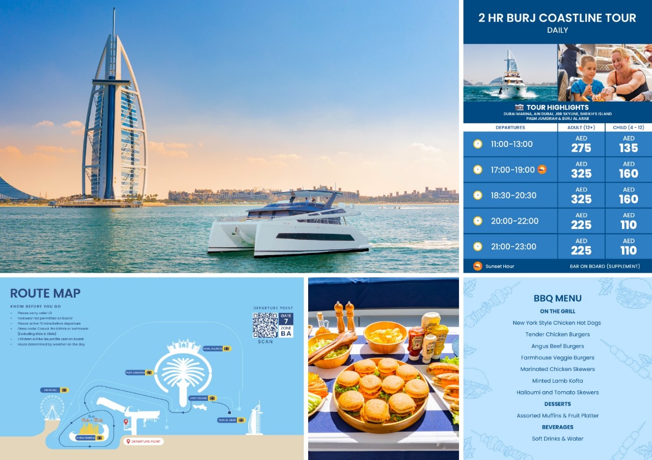 Photo from رحلة على يخت لمدة ساعتين في مرسى دبي مع إفطار أو مشاوي in دبي: Gallery Photo 3qeewe