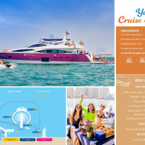 3yoo1q استديو الصور :دبي في رحلة على يخت لمدة 3 ساعات والسباحة والغطس مع غداء مشاوي لذيذ