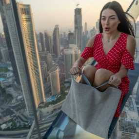 Photo from Sky Views Observatory with Glass Slide in Dubai: Gallery Photo 3yody1