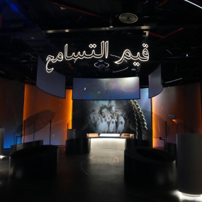 TeamLab Phenomena Abu Dhabi + Free Light and Peace museum in Abu Dhabi: Gallery Photo zw6j5b