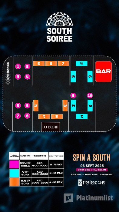 South Soiree presents Spin A South in Abu Dhabi in Abu Dhabi : Galerie de photos 3qe4j1