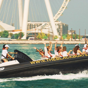 Photo from Luxury Speed Boat Tour by The Black Boats in Dubai: Gallery Photo nke68k
