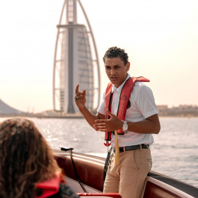 Photo from Luxury Speed Boat Tour by The Black Boats in Dubai: Gallery Photo 38yp79