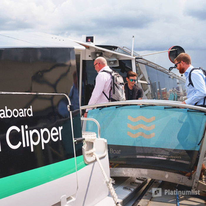 Uber Boat by Thames Clippers in London : Galerie de photos n69kxp