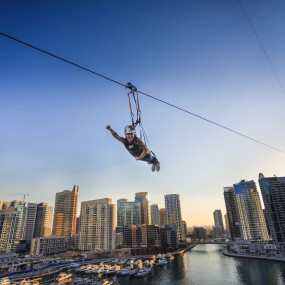 XLine Dubai Marina - The Longest Urban Zipline in The World in Dubai: Gallery Photo nkeb2k