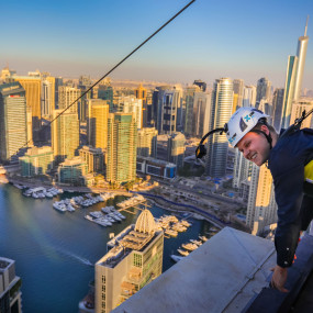 XLine Dubai Marina - The Longest Urban Zipline in The World in Dubai: Gallery Photo 35yk26