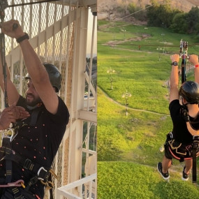 Photo de Rose Hafeet: Adventure Park (Zipline | Mini Train) dans Al Ain : Galerie Photo zv6m67