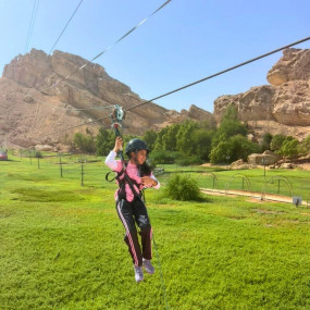 Photo de Rose Hafeet: Adventure Park (Zipline | Mini Train) dans Al Ain : Galerie Photo 38y6yr