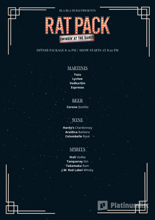 Rat Pack – Swinging in the Sands in Dubai in Dubai : Galerie de photos zv6mmq Rat Pack – Swinging in the Sands in Dubai in Dubai : Galerie de photos zv6mmq