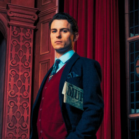 zm089p استديو الصور :لندن في مسرحية مصيدة الفئران في لندن