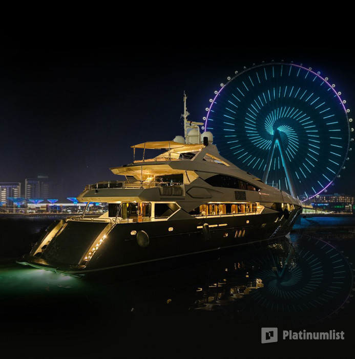 Sunseeker Superyacht Experience with Gourmet Dining,Premium Drinks & Live Music in Dubai: Gallery Photo zodqy0