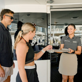 Photo from Sunseeker Superyacht Experience with Gourmet Dining,Premium Drinks & Live Music in Dubai: Gallery Photo 3bjbwp