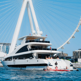 Photo from جولة في القارب لمدة ثلاث ساعات في مرسى دبي مع وجبة غداء شهية in دبي: Gallery Photo 3d7dkq