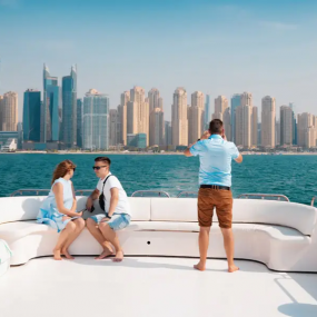 Photo from Dubai Marina 1 Hour Yacht Tour in Dubai: Gallery Photo nke7dw