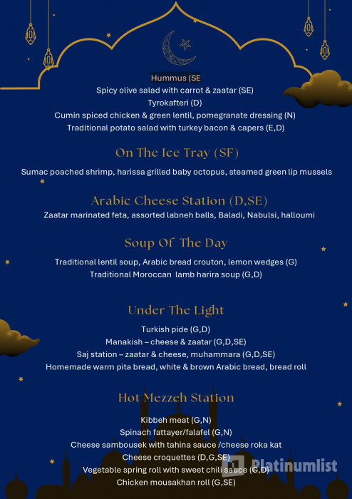 The QE2 Iftar & Suhoor: Under the Stars in Dubai in Dubai: Gallery Photo zw6050