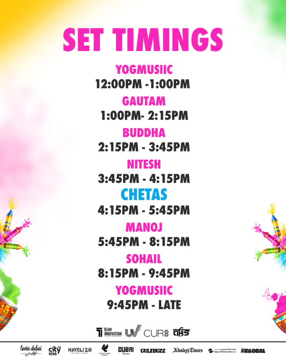 n264qq استديو الصور :دبي في هوليفرس 2026 مع دي جي شيتاس وبث مباراة الهند وباكستان في دبي